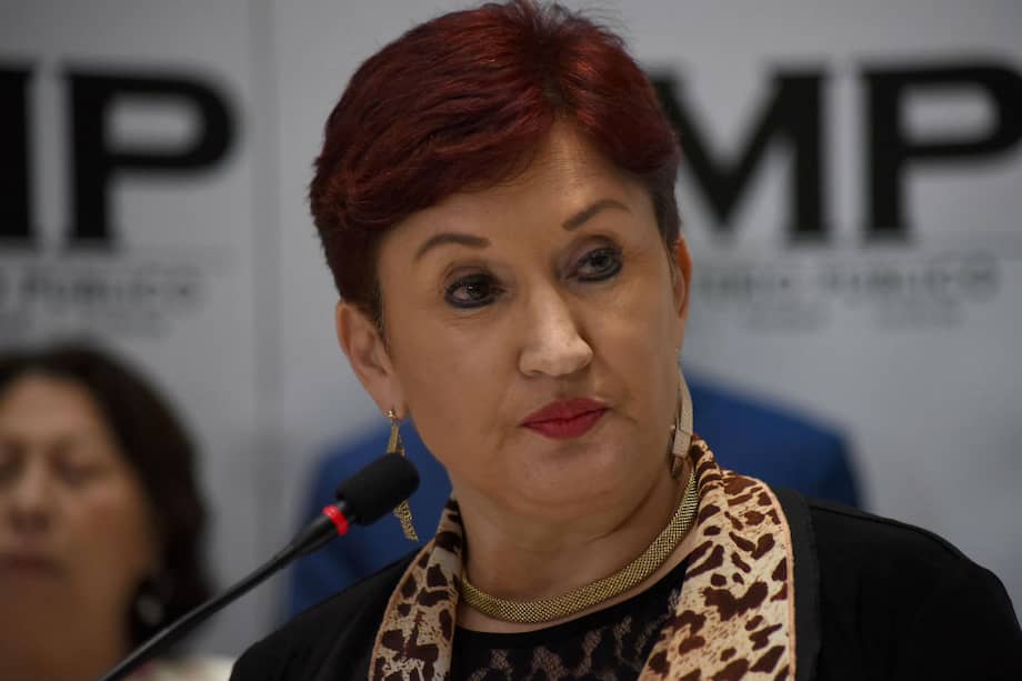 Thelma Aldana, fiscal general de Guatemala. / AFP