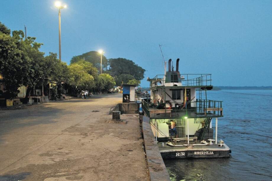 Barrancabermeja, puerto sobre el río Magdalena.
Gustavo Torrijos/EL ESPECTADOR