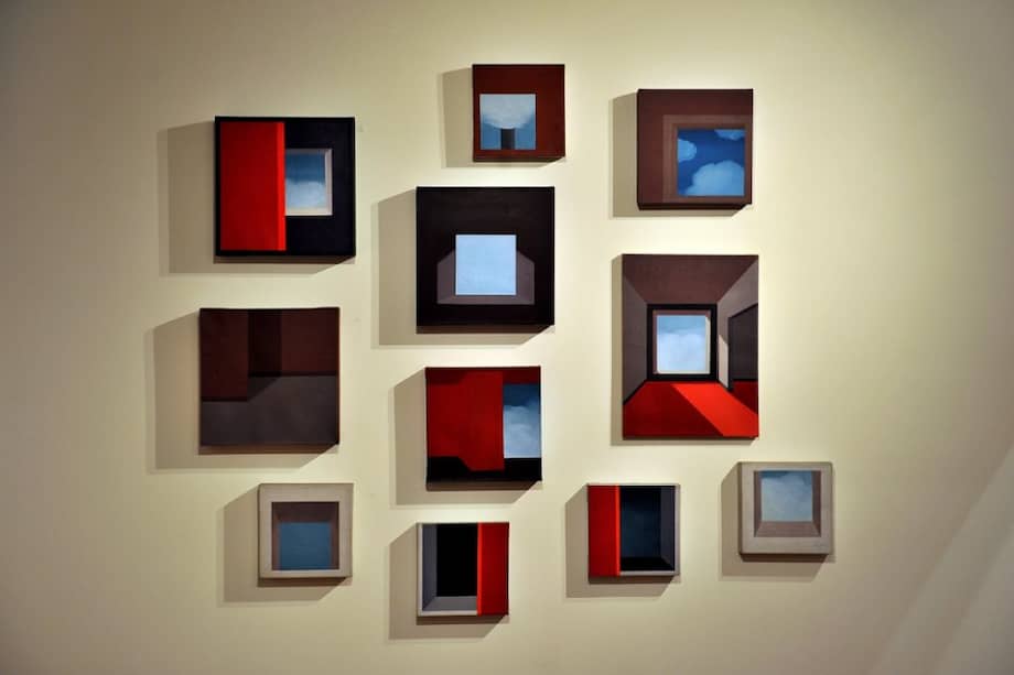 "Ana Mercedes Hoyos o la geometría como pretexto", exposición en la Galería Cero.