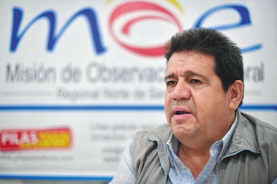 Jairo Oviedo, vocero de la MOE en Norte de Santander