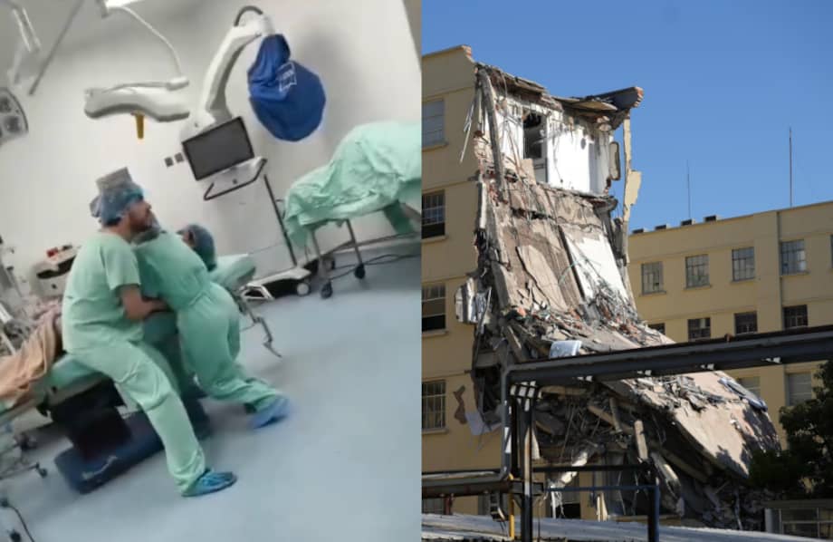 Así se (sobre)vivió al terremoto en un quirófano en Cali