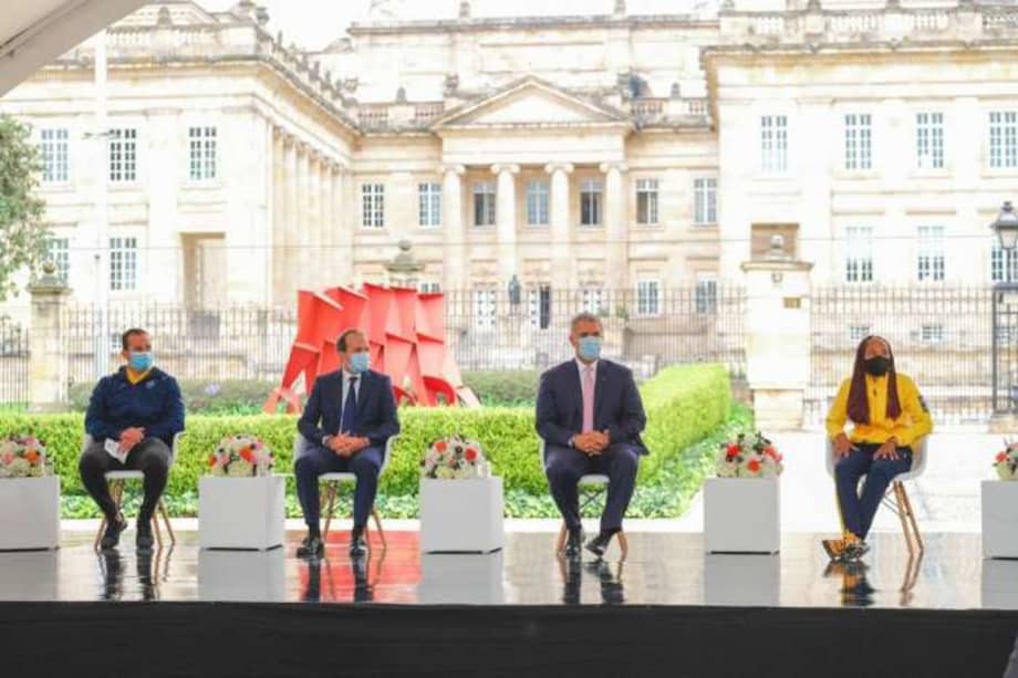 Este lunes se radicó el proyecto de la nueva ley del deporte.