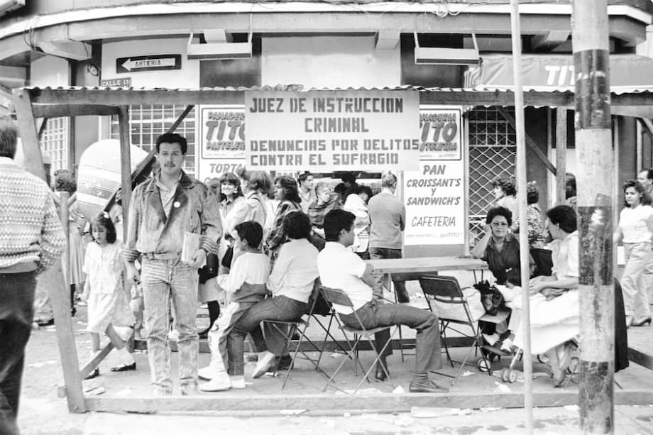 En marzo de 1998 se realizaron las primeras elecciones populares de alcaldes en Colombia./Archivo El Espectador.