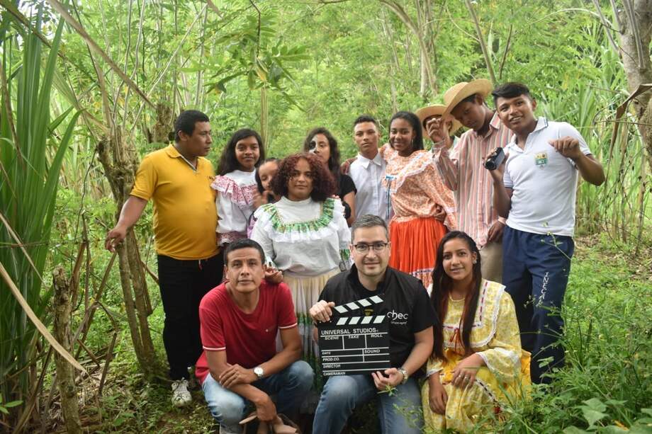 Líricas de la montaña comenzó en 2017 como un proyecto de aula en Cañamomo.