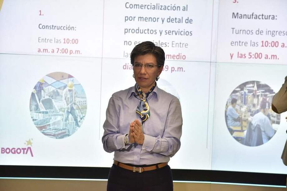 Claudia López, alcaldesa de Bogotá. / Alcaldía de Bogotá.