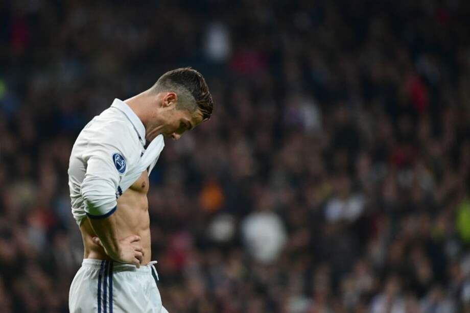 Cristiano Ronaldo, delantero del Real Madrid. Foto: AFP