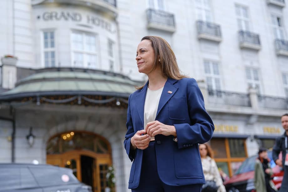 La líder opositora venezolana y Premio Nobel de la Paz de 2025 María Corina Machado, se encuentra en Oslo este lunes para participar en el Oslo Freedom Forum 2026.