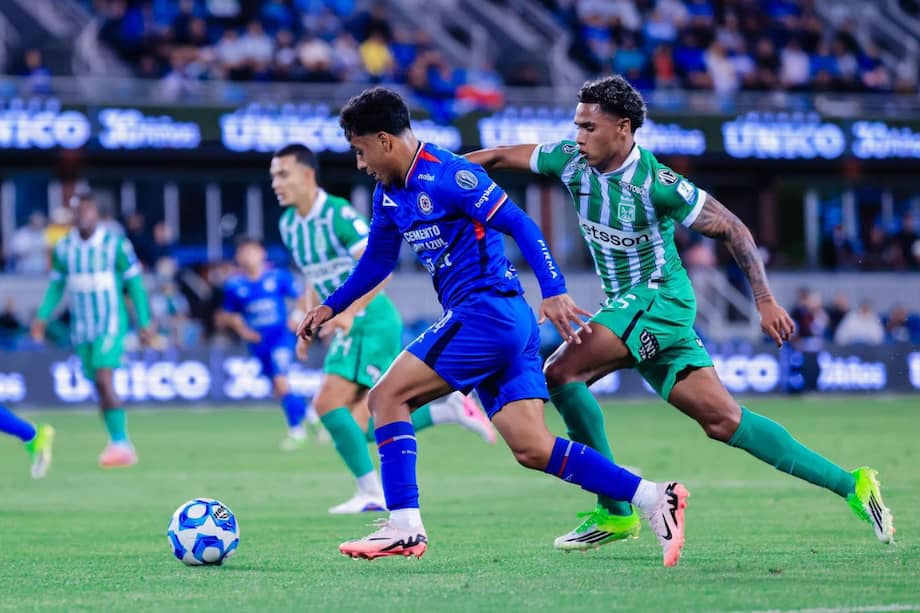 Atlético Nacional fue de más a menos contra Cruz Azul en San José, California.