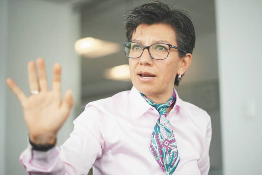 La candidata, según los resultados de la última encuesta de intención de voto, encabeza la lista gracias a un 24,8%. / Cristian Garavito - El Espectador