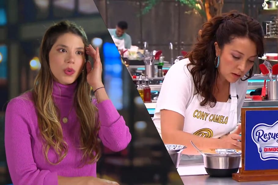 Momento incómodo. La actriz tuvo que trabajar con Dominica Duque en un reto por equipos, pero su descontento fue evidente. Esto dijo.