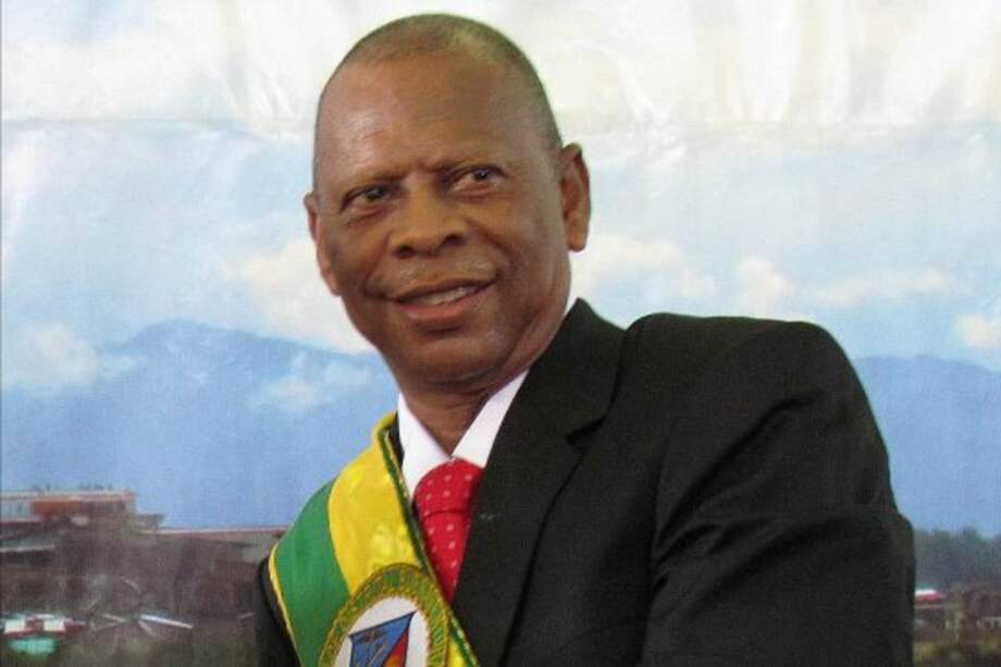 El alcalde de Buenaventura, Bartolo Valencia.