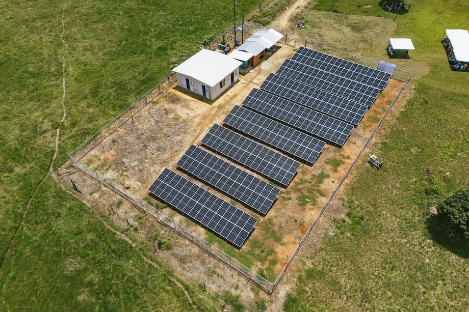 La energía solar hace parte del programa de comunidades energéticas.