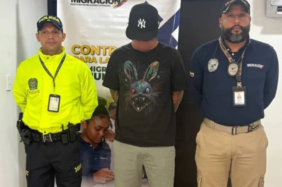 Ciudadano mexicano capturado en el Centro Facilitador de Servicios Migratorios en Medellín.
