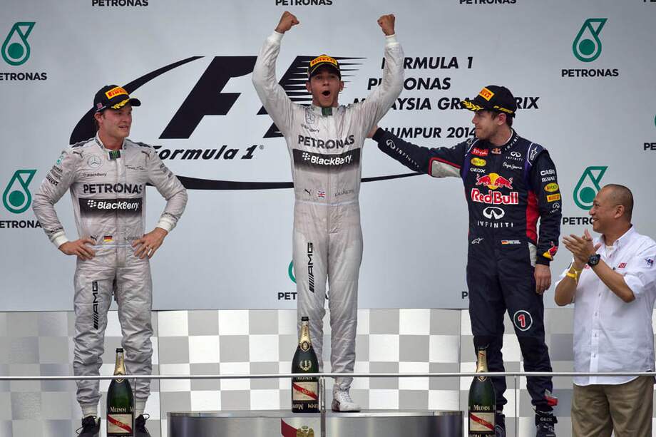 Lewis Hamilton ganó con autoridad el Gran Premio de Malasia