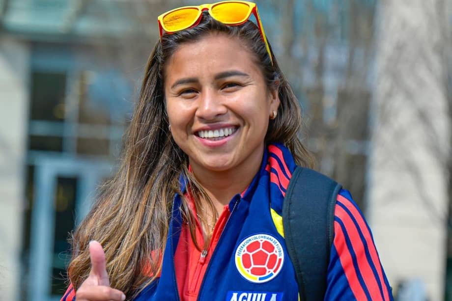 Leicy Santos fue la autora del único gol de la selección femenina de Colombia en la derrota 4-1 frente a la selección de Canadá.
