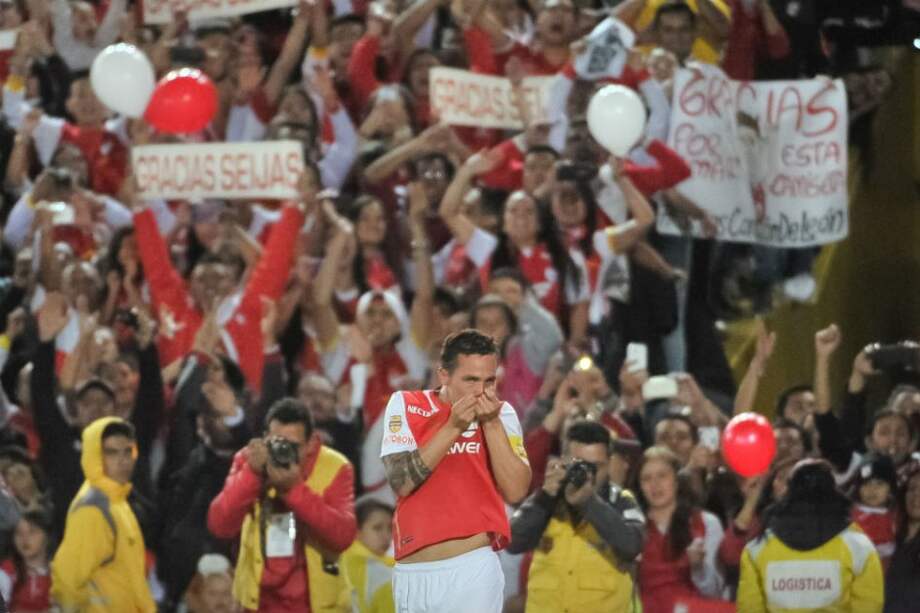 Luis Manuel Seijas, jugador de Independiente Santa Fe. Foto: Andrés Torres