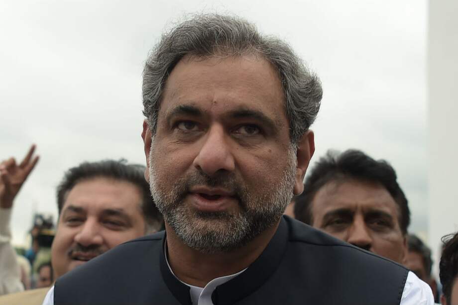 Shahid Khaqan Abbasi. /AFP