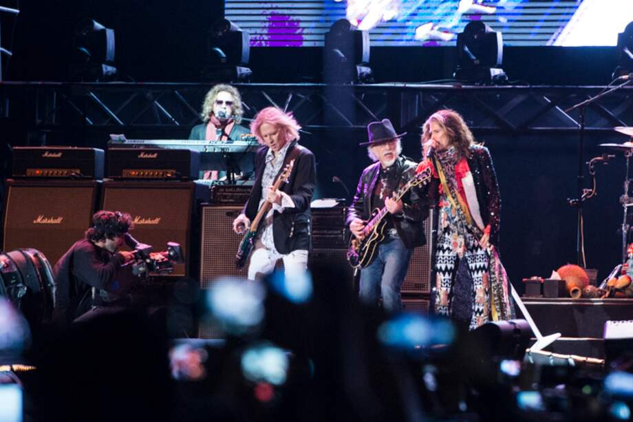 Aerosmith en Bogotá en 2016. / Daniel Álvarez @Daniel.Alvarez9 / Shock