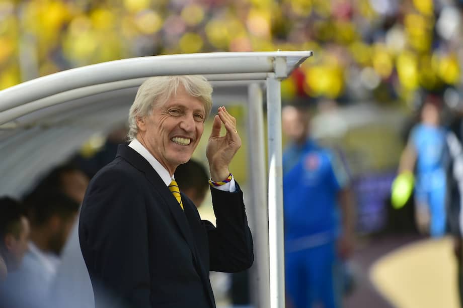 El mayor logro hasta ahora de Pékerman con la selección fue el quinto puesto en el Mundial de Brasil 2014. / AFP