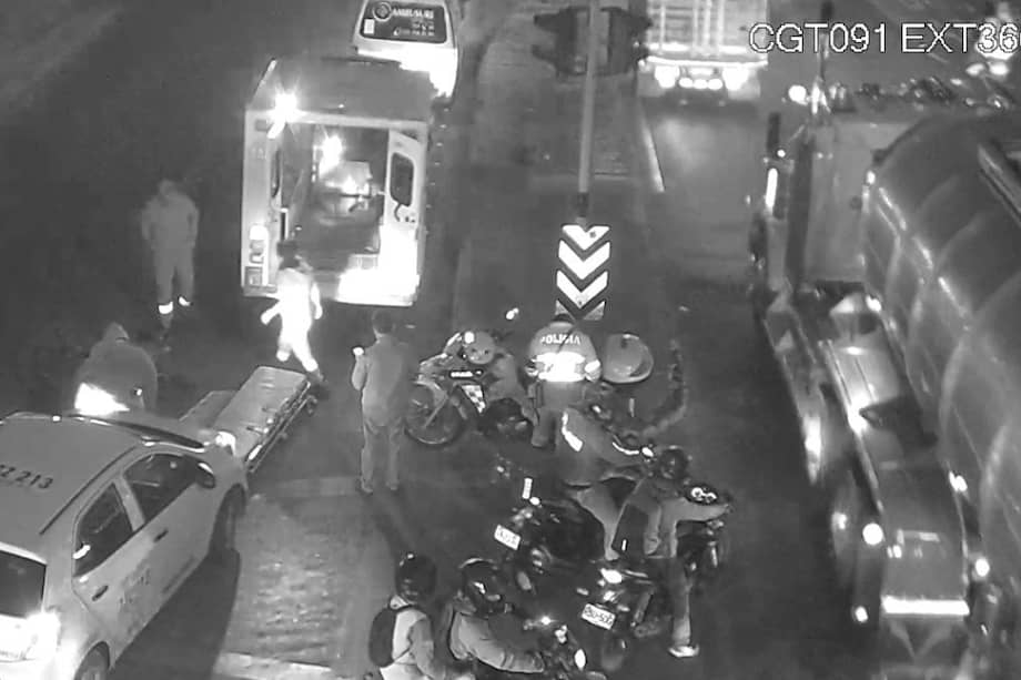 Accidente en Tunjuelito esta mañana de lunes 13 de abril, en Bogotá.