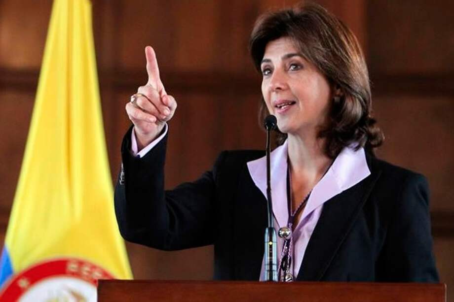María Angela Holguín, canciller de Colombia - EFE