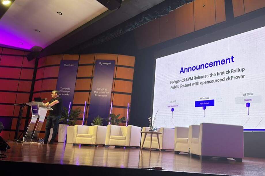 Lanzamiento en Colombia de la Testnet Pública de Polygon zkEVM, tecnología considerada como el Santo Grial del blockchain.