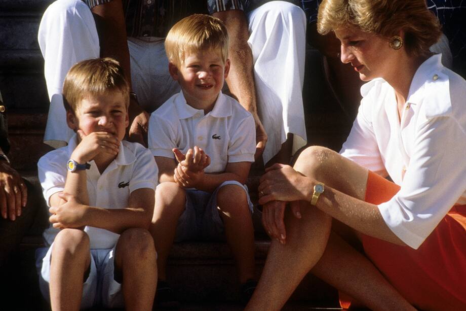 William y Harry eran el orgullo de Lady Di. Siempre les pidió que estuvieran unidos.