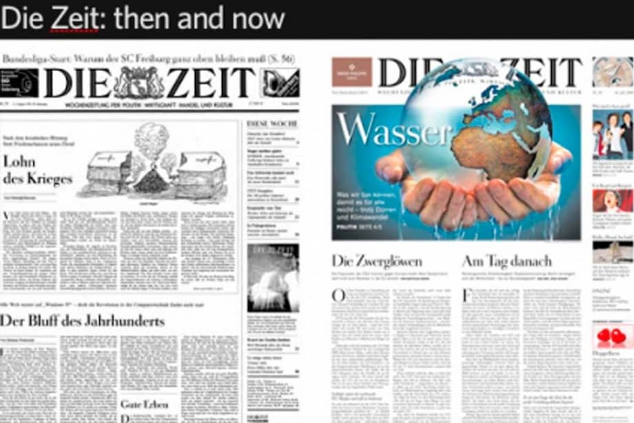 Periódico alemán Die Zeit, mejor semanal europeo del año