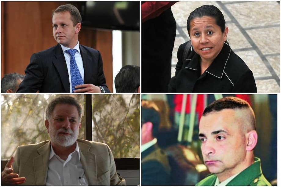 Andrés Felipe Arias, María del Pilar Hurtado, Luis Carlos Restrepo, Coronel (r) Hernán Orozco. /Archivo