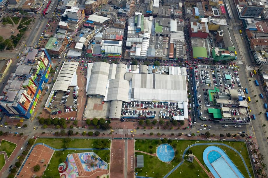 Manzanas 2 y 20, en donde se construirá el centro comercial de 90.000 metros cuadrados.