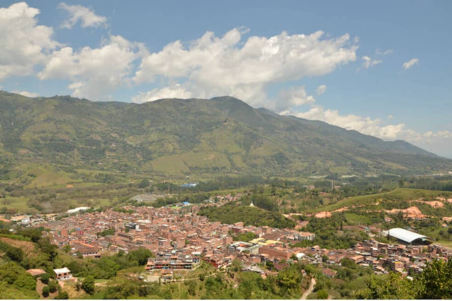 Panorámica del municipio de Barbosa, Antioquia. / Alcaldía de Barbosa
