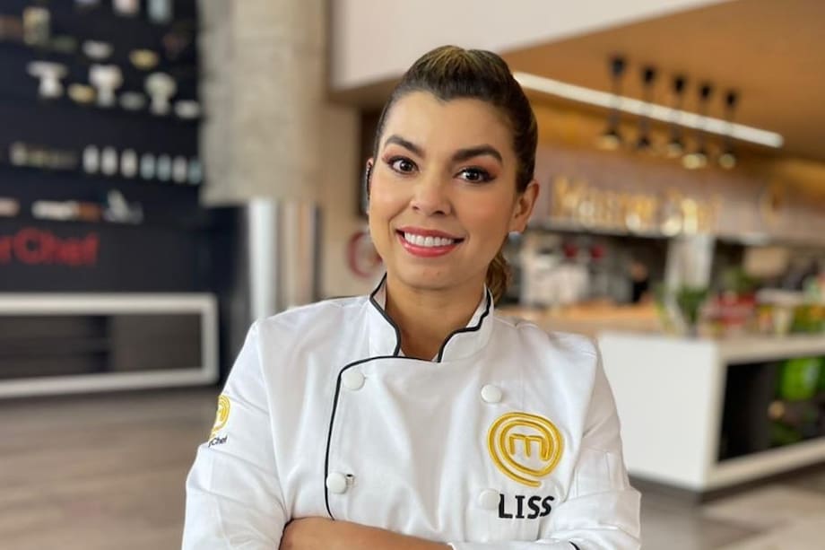 Liss Pereira hace parte del grupo de los cinco finalistas de 'MasterChef Celebrity'