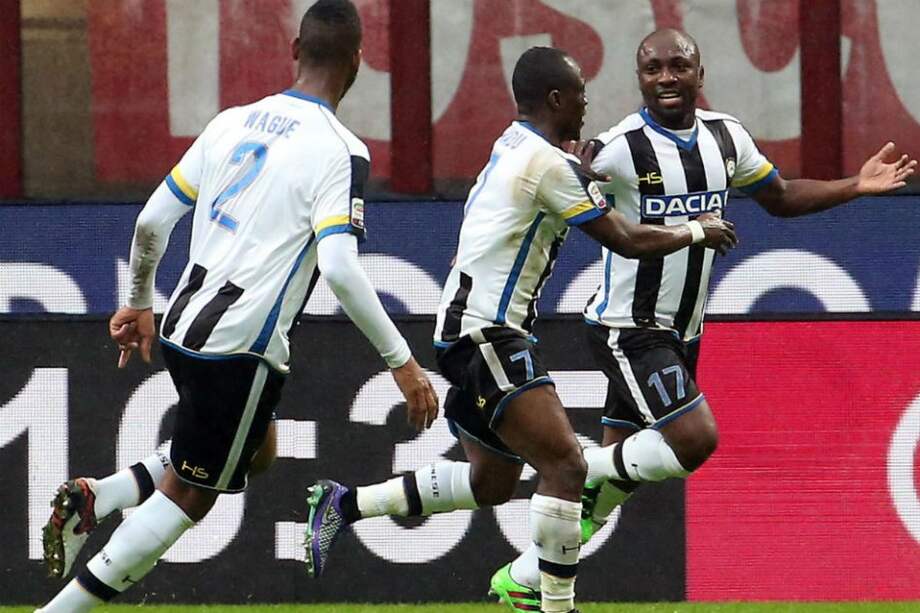 Pablo Armero, lateral del Udinese. Foto: EFE
