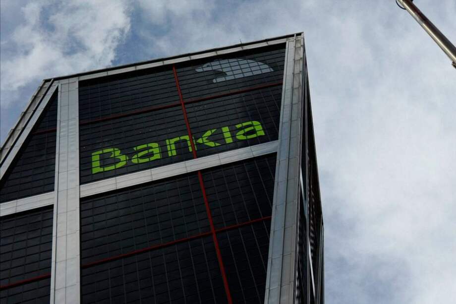Bankia es catalogada como la segunda caja más grande España. / AFP
