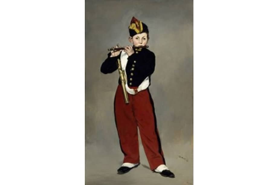 "El pífano", cuadro de Édouard Manet, 1866.