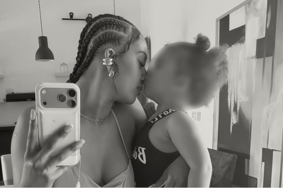 La influenciadora dominicana Guillersis Claudio, conocida en redes sociales como La Reina del Swing.