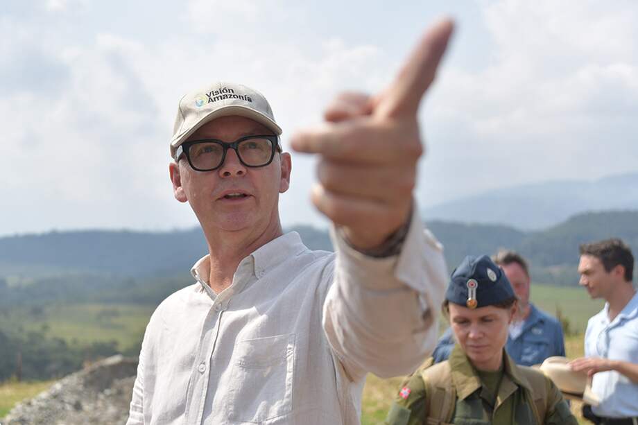 El diplomático de carrera, embajador de Noruega en Colombiam, John Petter Opdahl./Óscar Pérez.