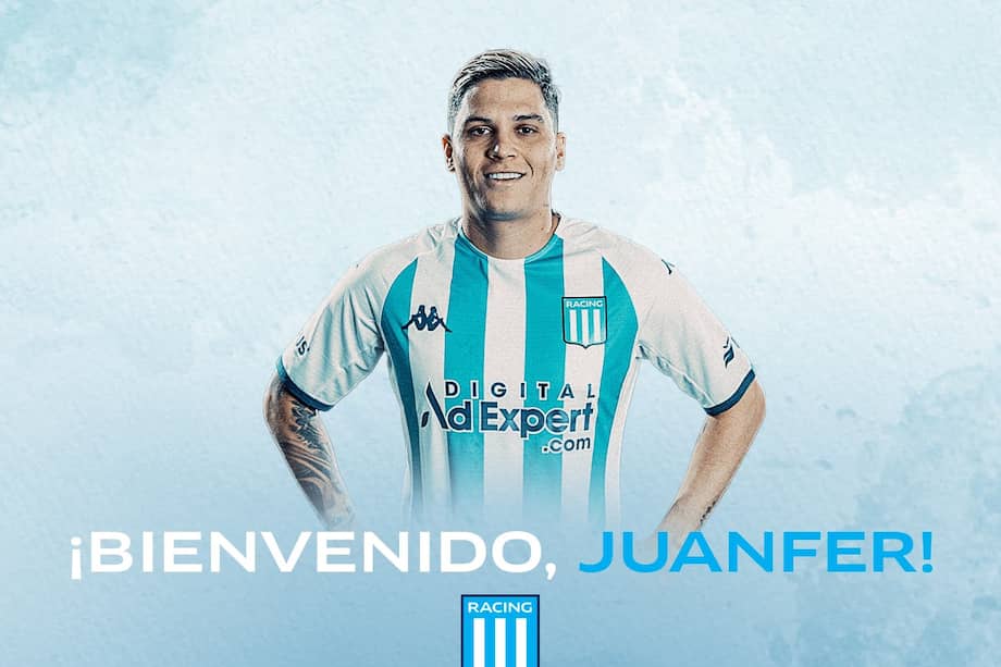 Juan Fernando Quintero, nuevo jugador de Racing Club
