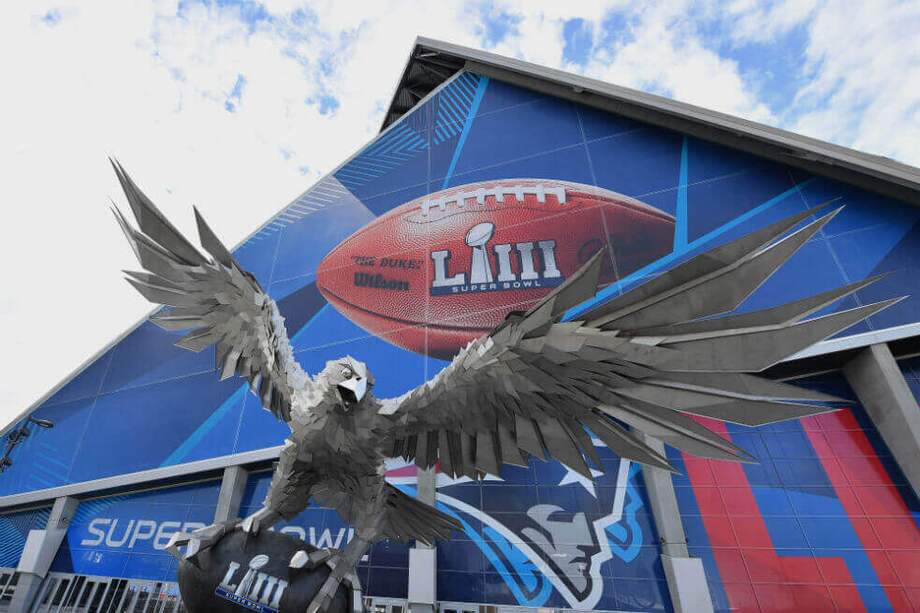 El estadio de Atlanta será el epicentro del Super Bowl LIII. / AFP