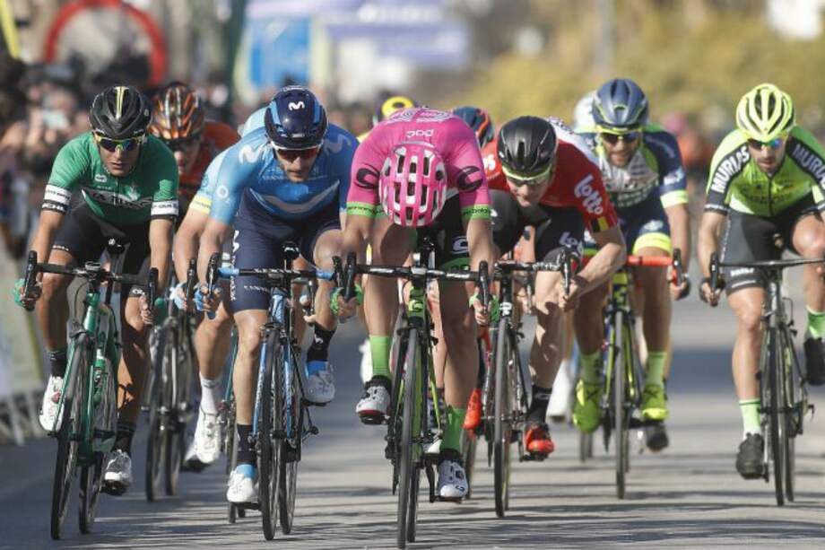 Nelson Soto fue tercero en la tercera etapa de la Vuelta a Andalucía. / Caja Rural