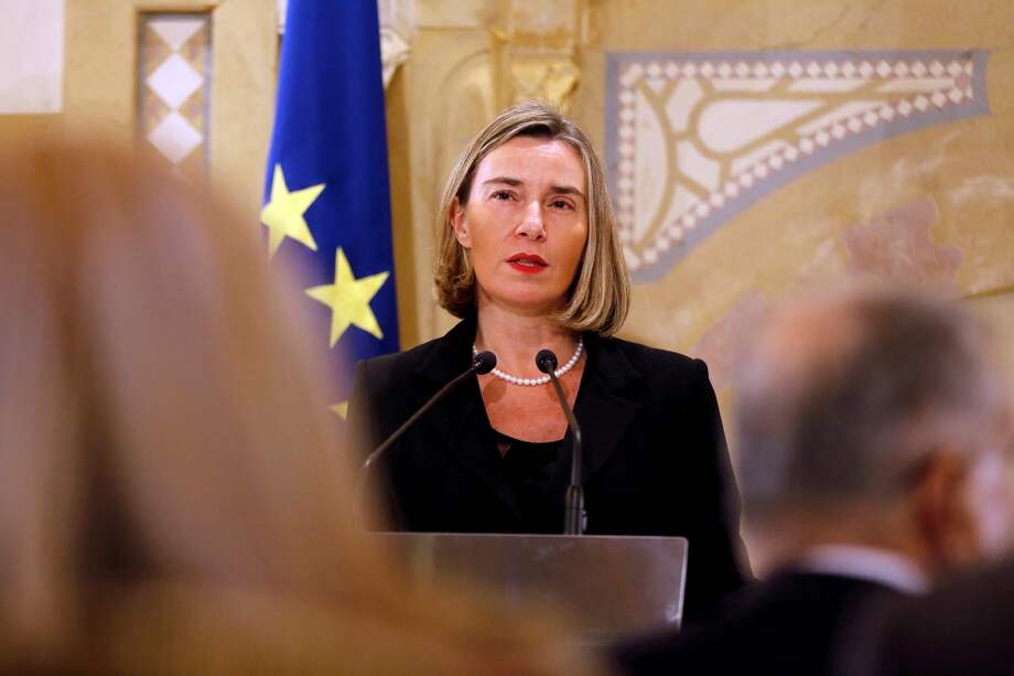 Federica Mogherini, alta representante de la Unión Europea. / AP