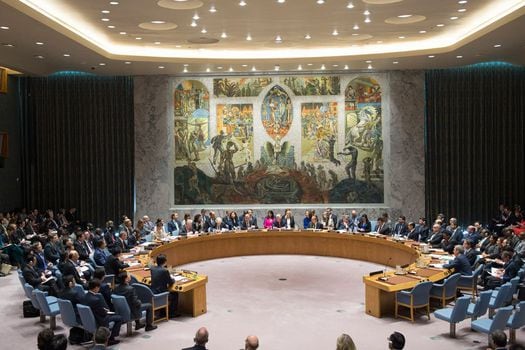 La sesión del Consejo de Seguridad de este martes se realizó también virtual debido a la pandemia que vive el mundo actualmente.