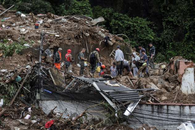 Brasil: lluvias “récord” dejan por ahora 36 ciudadanos muertos