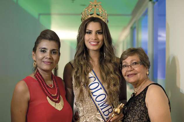 La corona fue el mejor regalo de cumpleaños para la madre de Ariadna Gutiérrez