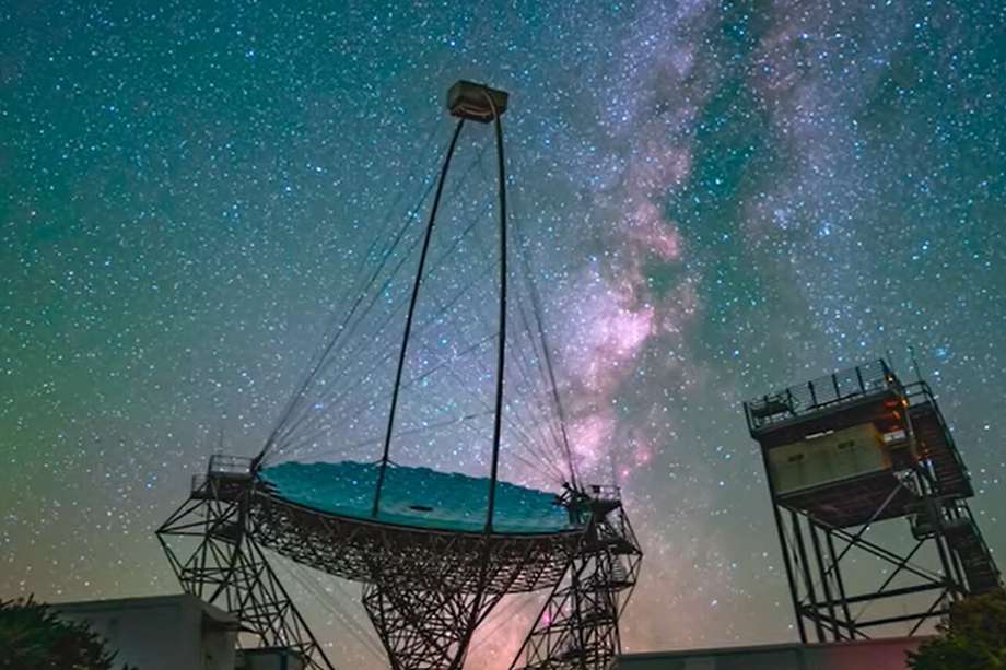 El telescopio LST-1 en La Palma (Canarias). / CTAO gGmbH
