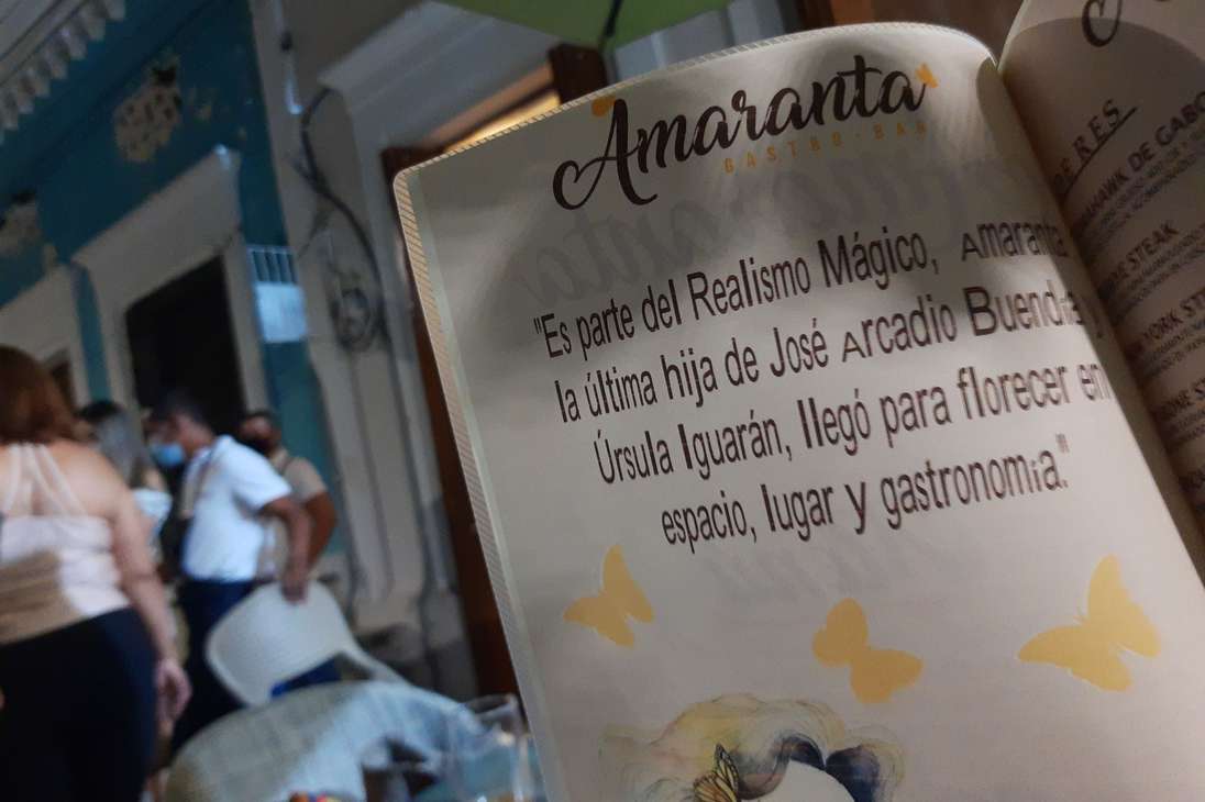 El restaurante Amaranta, tiene opciones para todos los gustos.