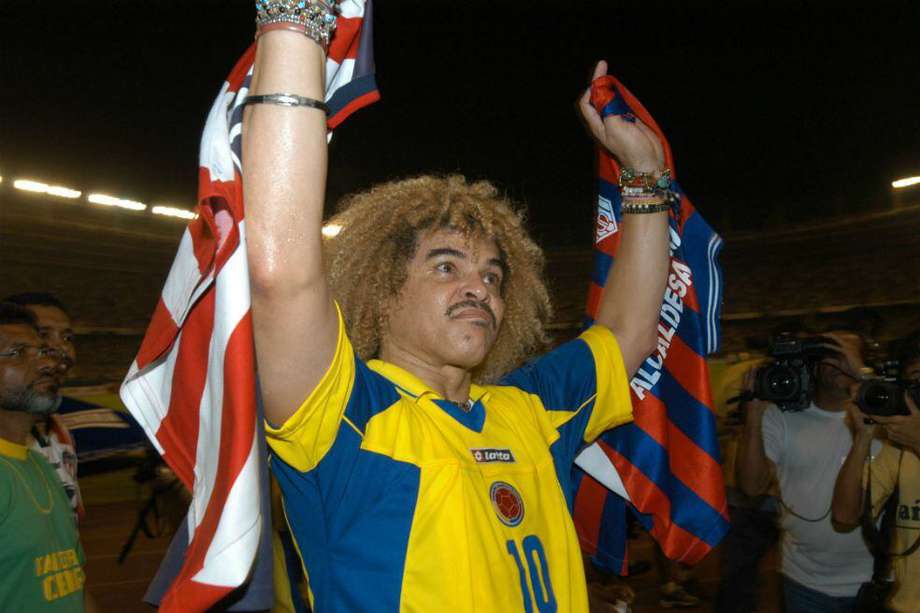Carlos 'El Pibe' Valderrama, el máximo referente de la selección de Colombia.