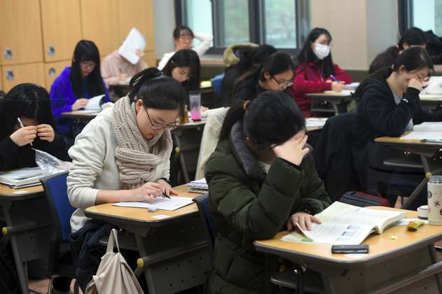Las medidas extremas de Corea del Sur para el examen de ingreso a la universidad