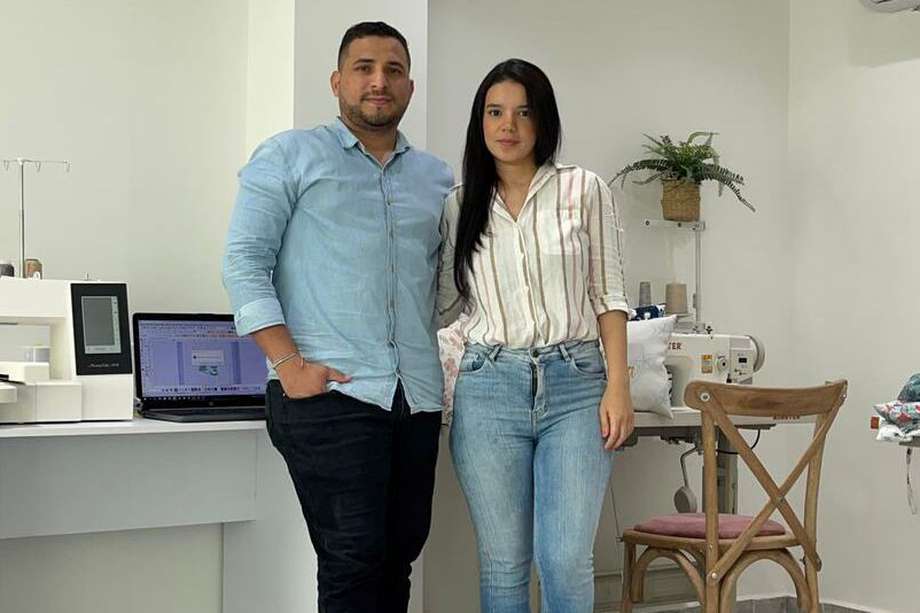 Ellos son Carlos Sánchez y María José López, los emprendedores detrás de Caluma.