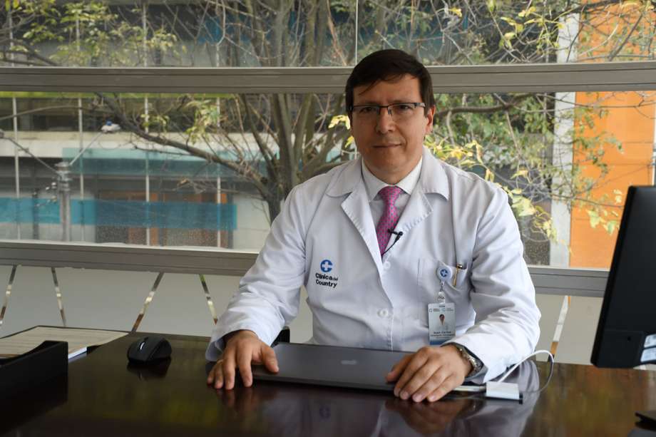 Juan Carlos Velásquez, oncólogo clínico y jefe del Centro de Oncología de la Clínica del Country. / Cortesía Clínica del Country